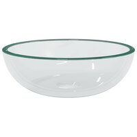 Wasbak 35x12 cm gehard glas transparant 2