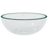 Wasbak 30x12 cm gehard glas transparant 2