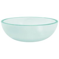 Wasbak 35x12 cm gehard glas mat 2