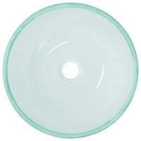 Wasbak 35x12 cm gehard glas mat 3
