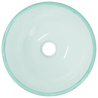 Wasbak 30x12 cm gehard glas mat 3