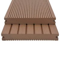 Terrasplank 30 st Licht Bruin WPC 4