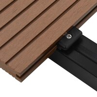 Terrasplank 30 st Licht Bruin WPC 6