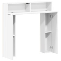 Haardombouw Wit 102 x 18 x 100,5 cm Bewerkt hout 5