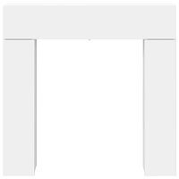 Haardombouw Wit 102 x 18 x 100,5 cm Bewerkt hout 6