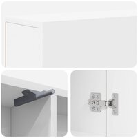 Haardombouw Wit 102 x 18 x 100,5 cm Bewerkt hout 9