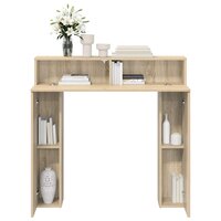 Haardombouw Sonoma Eiken 102 x 18 x 100,5 cm Bewerkt hout 4