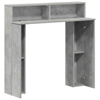 Haardombouw Betongrijs 102 x 18 x 100,5 cm Bewerkt hout 5
