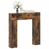 Haardombouw Gerookt eiken 102 x 18 x 100,5 cm Bewerkt hout 3