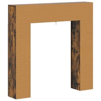 Haardombouw Gerookt eiken 102 x 18 x 100,5 cm Bewerkt hout 8