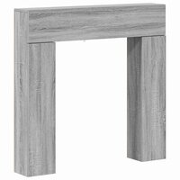 Haardombouw Grijs Sonoma 102 x 18 x 100,5 cm Bewerkt hout 2