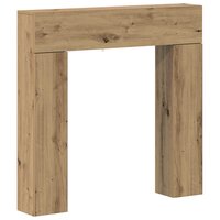 Haardombouw Artisanaal eiken 102 x 18 x 100,5 cm 2