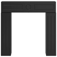 Haardombouw Zwart 102 x 18 x 100,5 cm Bewerkt hout 6