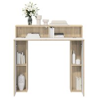 Haardombouw Sonoma Eiken 102 x 18 x 100,5 cm Bewerkt hout 4