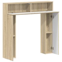 Haardombouw Sonoma Eiken 102 x 18 x 100,5 cm Bewerkt hout 5