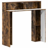 Haardombouw Gerookt eiken 102 x 18 x 100,5 cm Bewerkt hout 5