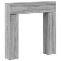 Haardombouw Grijs Sonoma 102 x 18 x 100,5 cm Bewerkt hout 2