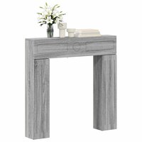 Haardombouw Grijs Sonoma 102 x 18 x 100,5 cm Bewerkt hout 3