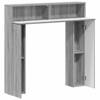 Haardombouw Grijs Sonoma 102 x 18 x 100,5 cm Bewerkt hout 5