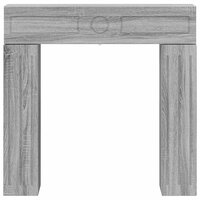 Haardombouw Grijs Sonoma 102 x 18 x 100,5 cm Bewerkt hout 6