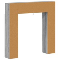 Haardombouw Grijs Sonoma 102 x 18 x 100,5 cm Bewerkt hout 8