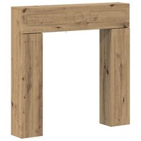 Haardombouw Artisanaal eiken 102 x 18 x 100,5 cm 2