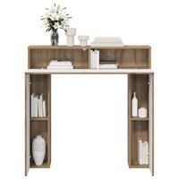 Haardombouw Artisanaal eiken 102 x 18 x 100,5 cm 4