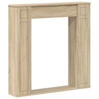 Haardombouw Sonoma Eiken 100 x 20 x 100 cm Bewerkt hout 2