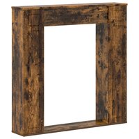 Haardombouw Gerookt eiken 100 x 20 x 100 cm Bewerkt hout 2