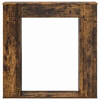 Haardombouw Gerookt eiken 100 x 20 x 100 cm Bewerkt hout 4
