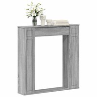Haardombouw Grijs Sonoma 100 x 20 x 100 cm Bewerkt hout 3