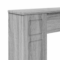 Haardombouw Grijs Sonoma 100 x 20 x 100 cm Bewerkt hout 7