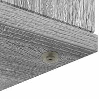 Haardombouw Grijs Sonoma 100 x 20 x 100 cm Bewerkt hout 8