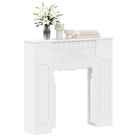 Haardombouw Wit 93 x 20 x 89 cm Bewerkt hout 3