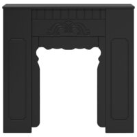Haardombouw Zwart 93 x 20 x 89 cm Bewerkt hout 4