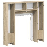Haardombouw Sonoma Eiken 93 x 20 x 89 cm Bewerkt hout 6