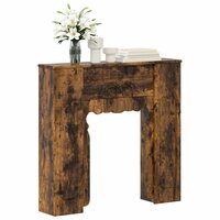 Haardombouw Gerookt eiken 93 x 20 x 89 cm Bewerkt hout 3