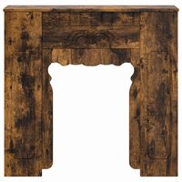 Haardombouw Gerookt eiken 93 x 20 x 89 cm Bewerkt hout 4