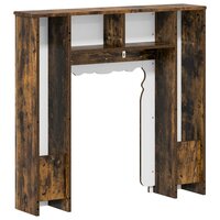 Haardombouw Gerookt eiken 93 x 20 x 89 cm Bewerkt hout 6