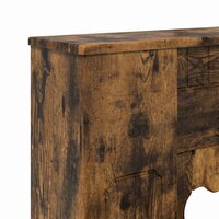 Haardombouw Gerookt eiken 93 x 20 x 89 cm Bewerkt hout 7