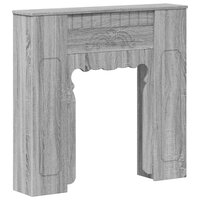 Haardombouw Grijs Sonoma 93 x 20 x 89 cm Bewerkt hout 2