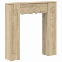Haardombouw Sonoma Eiken 102 x 20 x 102 cm Bewerkt hout 2