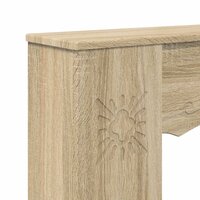 Haardombouw Sonoma Eiken 102 x 20 x 102 cm Bewerkt hout 7