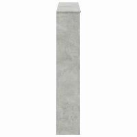 Haardombouw Betongrijs 102 x 20 x 102 cm Bewerkt hout 5