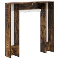 Haardombouw Gerookt eiken 102 x 20 x 102 cm Bewerkt hout 6