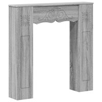 Haardombouw Grijs Sonoma 102 x 20 x 102 cm Bewerkt hout 2