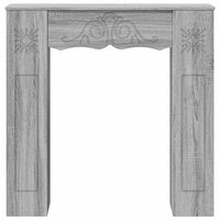 Haardombouw Grijs Sonoma 102 x 20 x 102 cm Bewerkt hout 4
