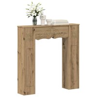 Haardombouw Artisanaal eiken 102 x 20 x 102 cm Bewerkt hout 3