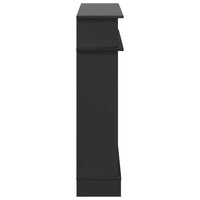 Haardombouw Zwart 102 x 26 x 100 cm Bewerkt hout 5