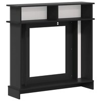 Haardombouw Zwart 102 x 26 x 100 cm Bewerkt hout 6